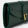 V Leather Wallet On Chain V Leather Wallet On Chain