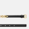 V2025 Chain Leather Belt 2 cm V2025 Chain Leather Belt 2 cm
