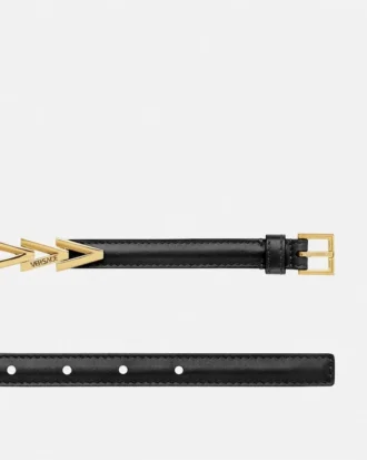 V2025 Chain Leather Belt 2 cm