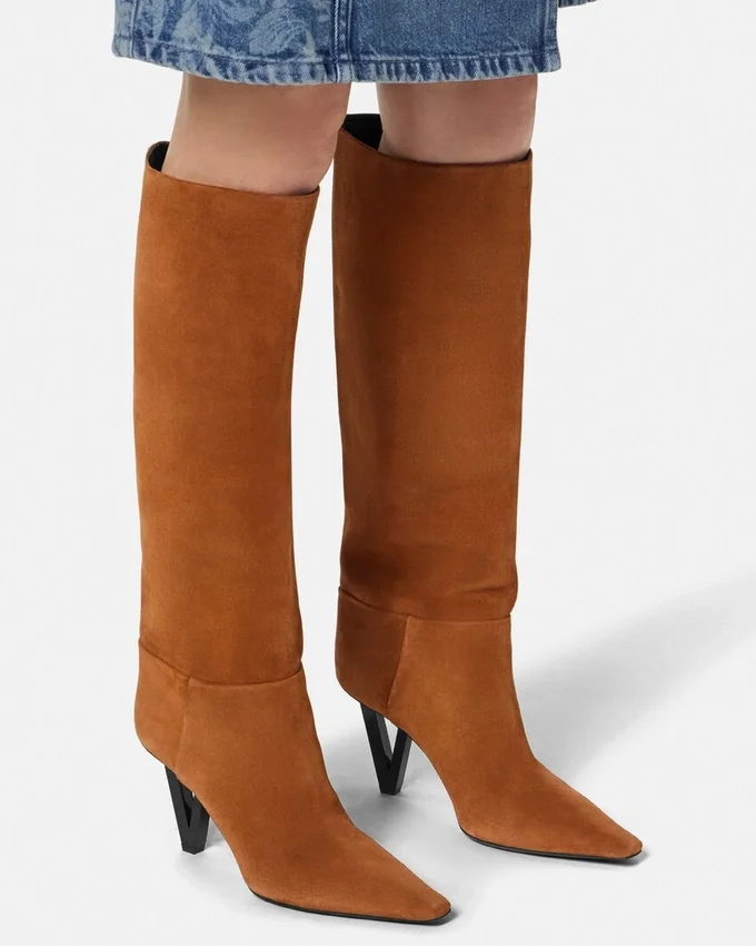 V2025 Suede Boots 85 mm V2025 Suede Boots 85 mm