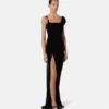 Velvet Draped Gown Velvet Draped Gown