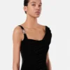 Velvet Draped Gown Velvet Draped Gown