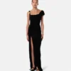 Velvet Draped Gown Velvet Draped Gown