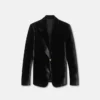 Velvet Single-Breasted Blazer Velvet Single-Breasted Blazer