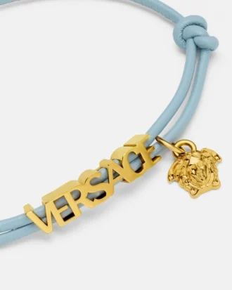 Versace Leather Bracelet