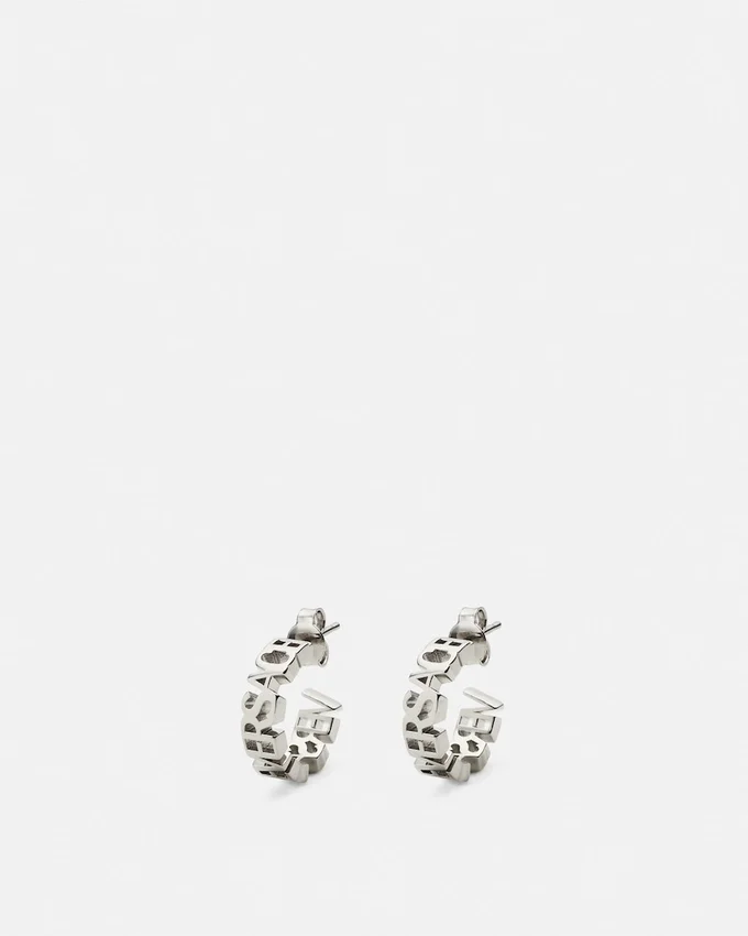 Versace Logo Earrings Versace Logo Earrings