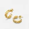 Versace Logo Earrings Versace Logo Earrings