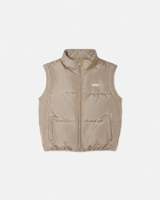 Versace Logo Kids Puffer Vest Versace Logo Kids Puffer Vest