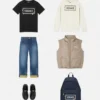 Versace Logo Kids Puffer Vest Versace Logo Kids Puffer Vest