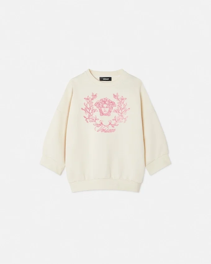 Versace Medusa Crest Kids Sweatshirt Versace Medusa Crest Kids Sweatshirt
