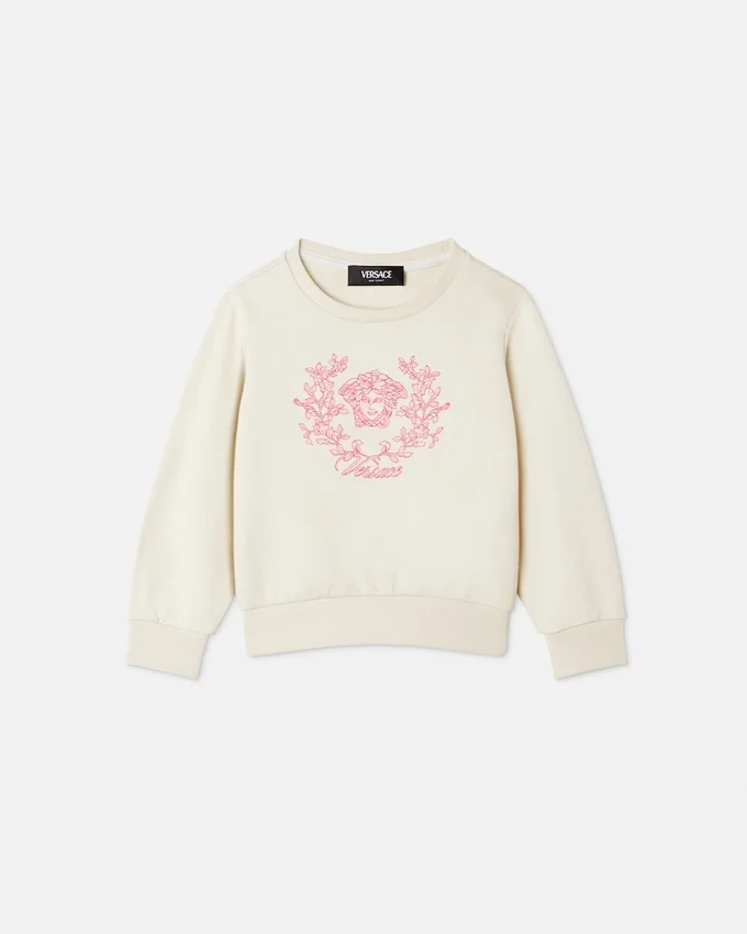 Versace Medusa Crest Kids Sweatshirt Versace Medusa Crest Kids Sweatshirt