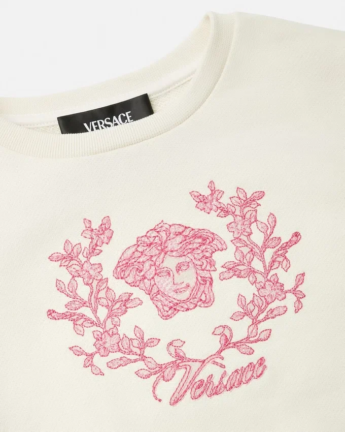 Versace Medusa Crest Kids Sweatshirt Versace Medusa Crest Kids Sweatshirt