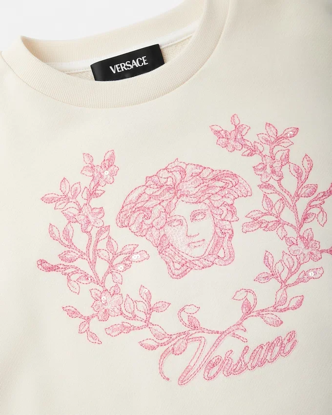 Versace Medusa Crest Kids Sweatshirt Versace Medusa Crest Kids Sweatshirt