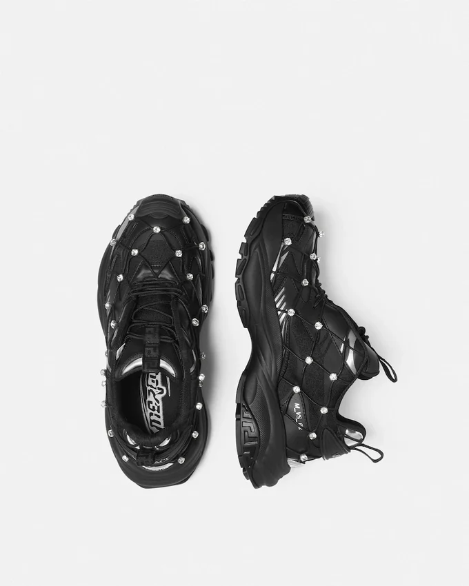 Versace Mercury M_VS_02 Embellished Sneakers Versace Mercury M_VS_02 Embellished Sneakers