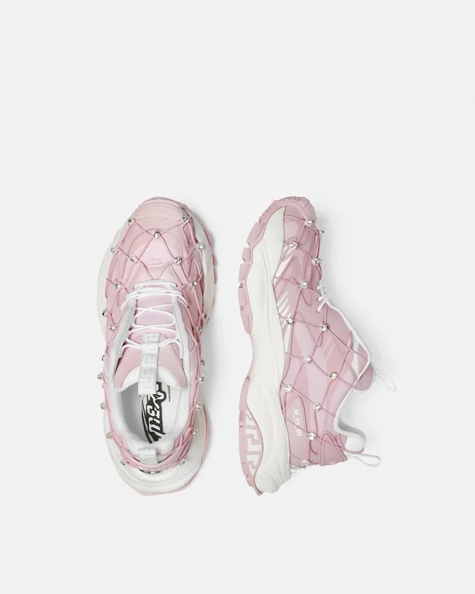 Versace Mercury M_VS_02 Embellished Sneakers Versace Mercury M_VS_02 Embellished Sneakers