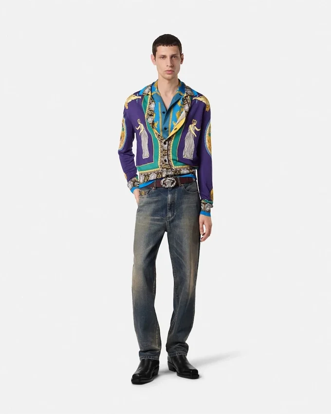 Versace Safari Silk Shirt Versace Safari Silk Shirt