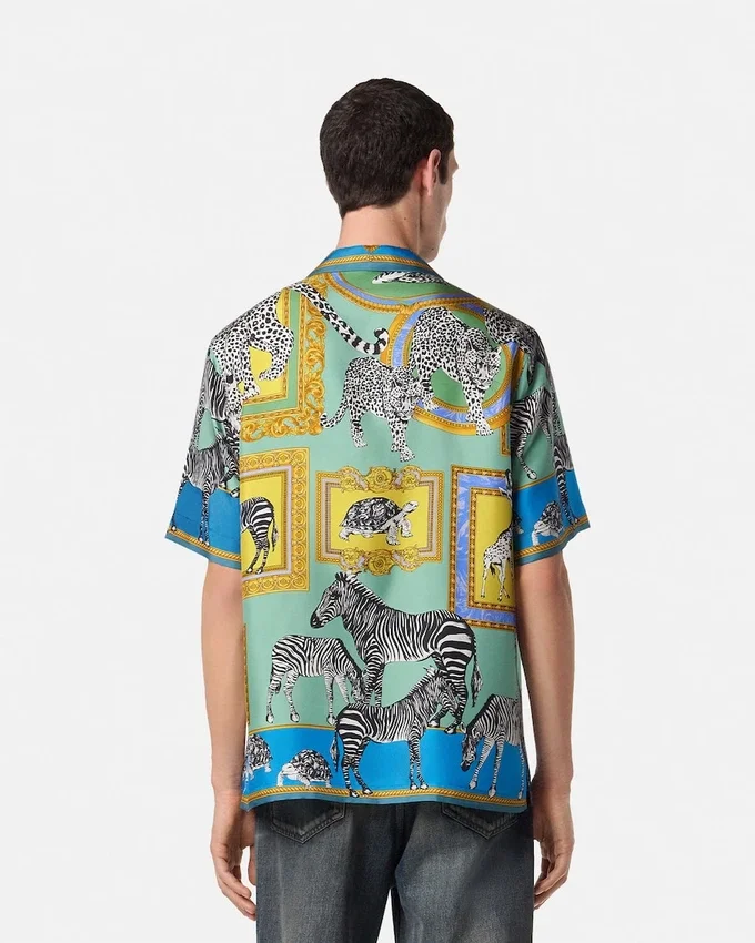 Versace Safari Silk Shirt Versace Safari Silk Shirt