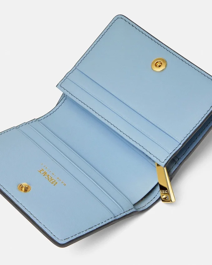 Versace Tag Leather Wallet Versace Tag Leather Wallet