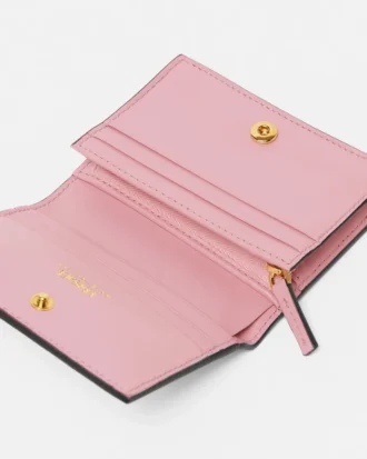 Versace Tag Leather Wallet