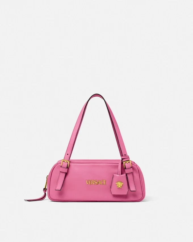 Versace Tag Nappa Bowling Bag Versace Tag Nappa Bowling Bag
