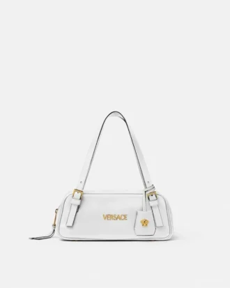 Versace Tag Nappa Bowling Bag