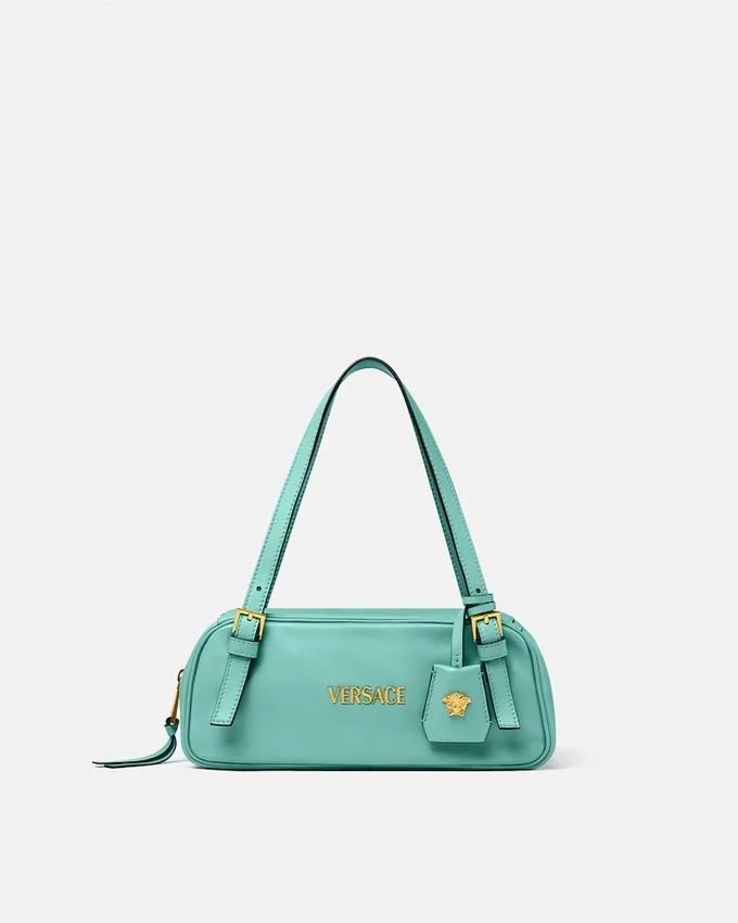 Versace Tag Nappa Bowling Bag Versace Tag Nappa Bowling Bag