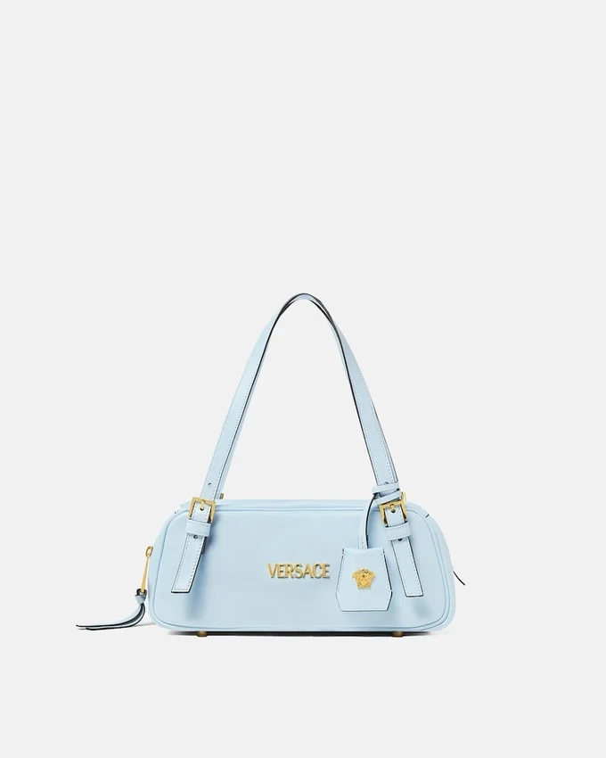 Versace Tag Nappa Bowling Bag Versace Tag Nappa Bowling Bag