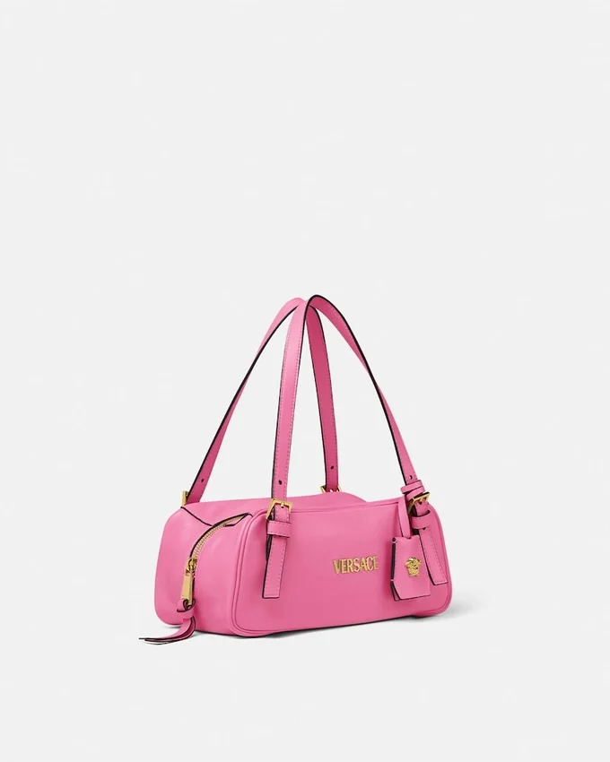 Versace Tag Nappa Bowling Bag Versace Tag Nappa Bowling Bag