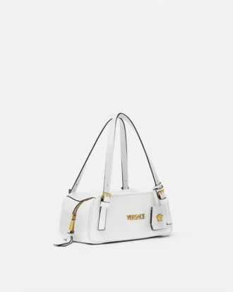 Versace Tag Nappa Bowling Bag