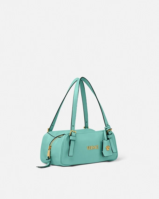 Versace Tag Nappa Bowling Bag Versace Tag Nappa Bowling Bag