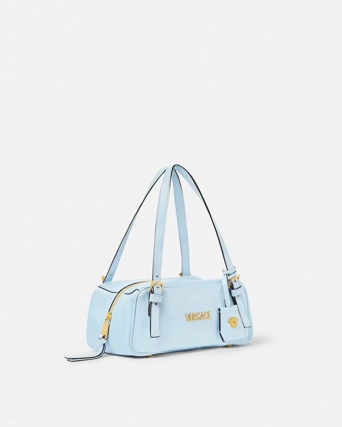 Versace Tag Nappa Bowling Bag Versace Tag Nappa Bowling Bag
