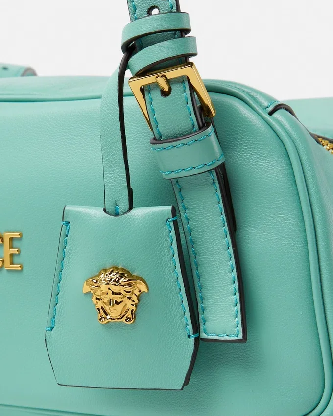 Versace Tag Nappa Bowling Bag Versace Tag Nappa Bowling Bag