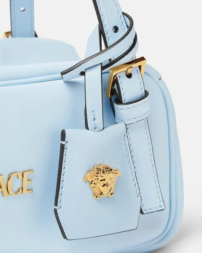 Versace Tag Nappa Bowling Bag Versace Tag Nappa Bowling Bag