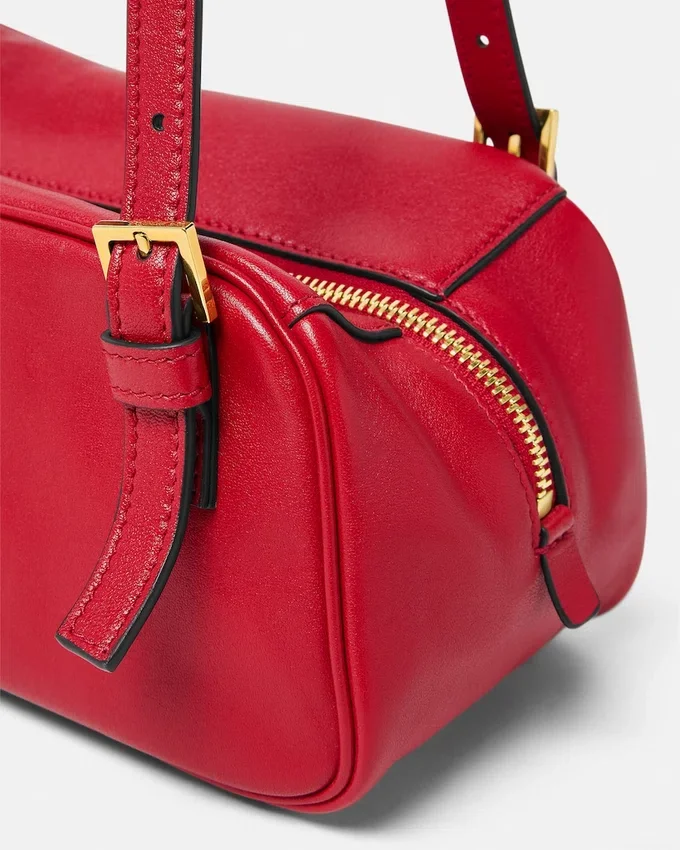 Versace Tag Nappa Bowling Bag Versace Tag Nappa Bowling Bag