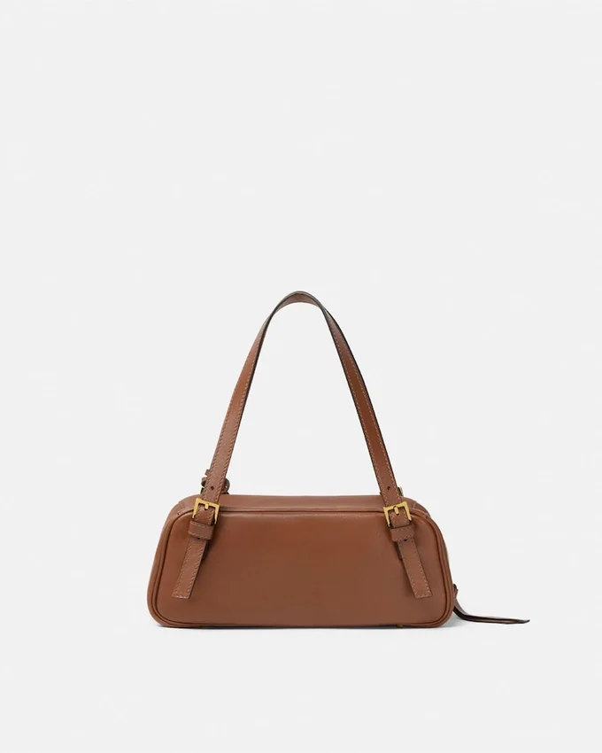 Versace Tag Nappa Bowling Bag Versace Tag Nappa Bowling Bag