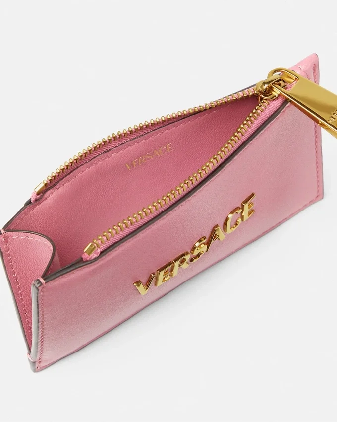 Versace Tag Nappa Card Holder Versace Tag Nappa Card Holder