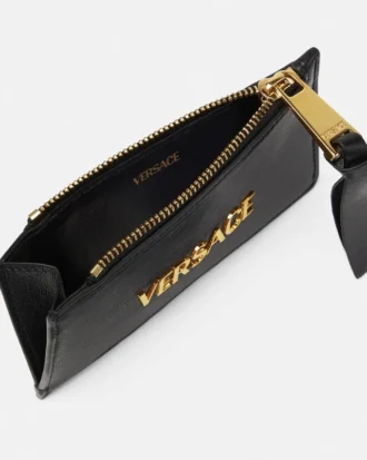 Versace Tag Nappa Card Holder
