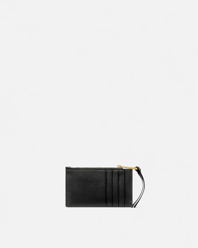 Versace Tag Nappa Card Holder Versace Tag Nappa Card Holder