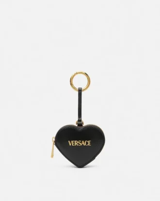 Versace Tag Nappa Coin Pouch