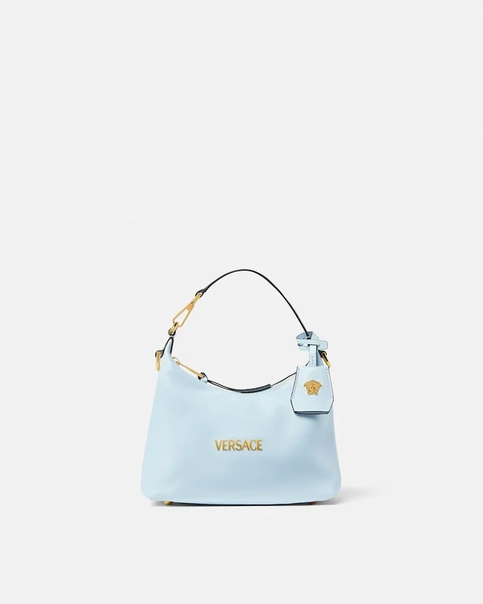 Versace Tag Nappa Hobo Bag Versace Tag Nappa Hobo Bag