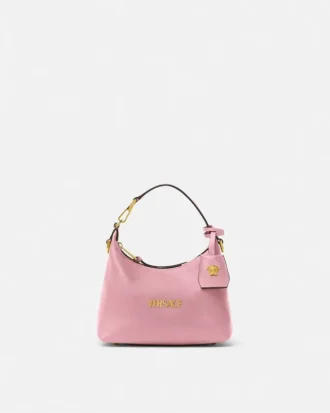 Versace Tag Nappa Hobo Bag