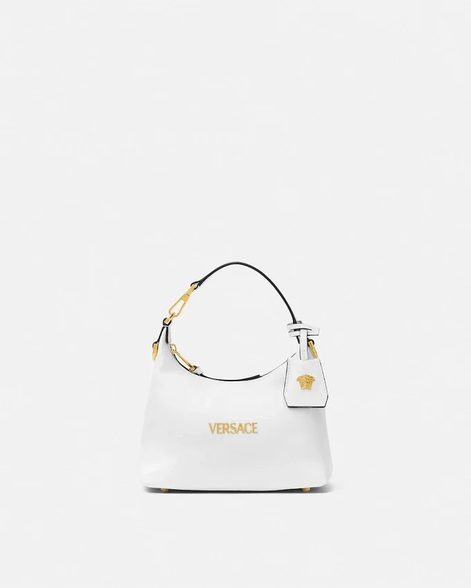 Versace Tag Nappa Hobo Bag Versace Tag Nappa Hobo Bag