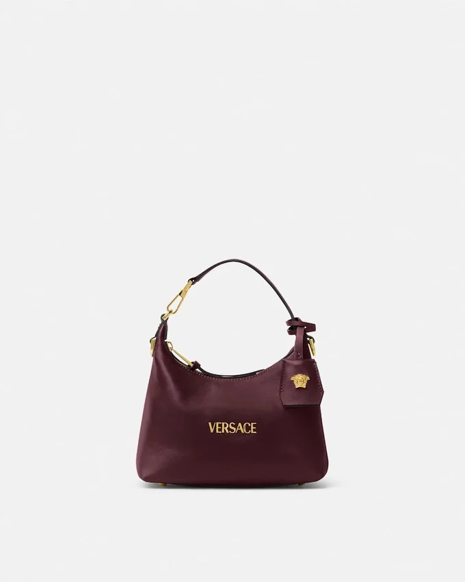 Versace Tag Nappa Hobo Bag Versace Tag Nappa Hobo Bag