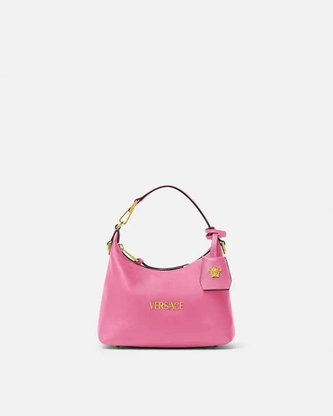 Versace Tag Nappa Hobo Bag Versace Tag Nappa Hobo Bag