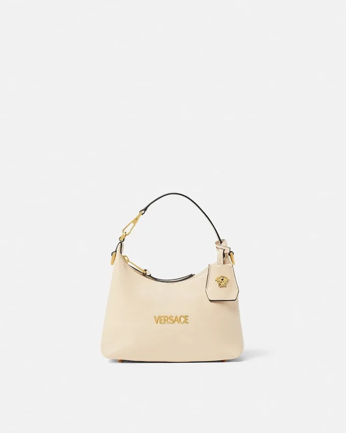 Versace Tag Nappa Hobo Bag Versace Tag Nappa Hobo Bag