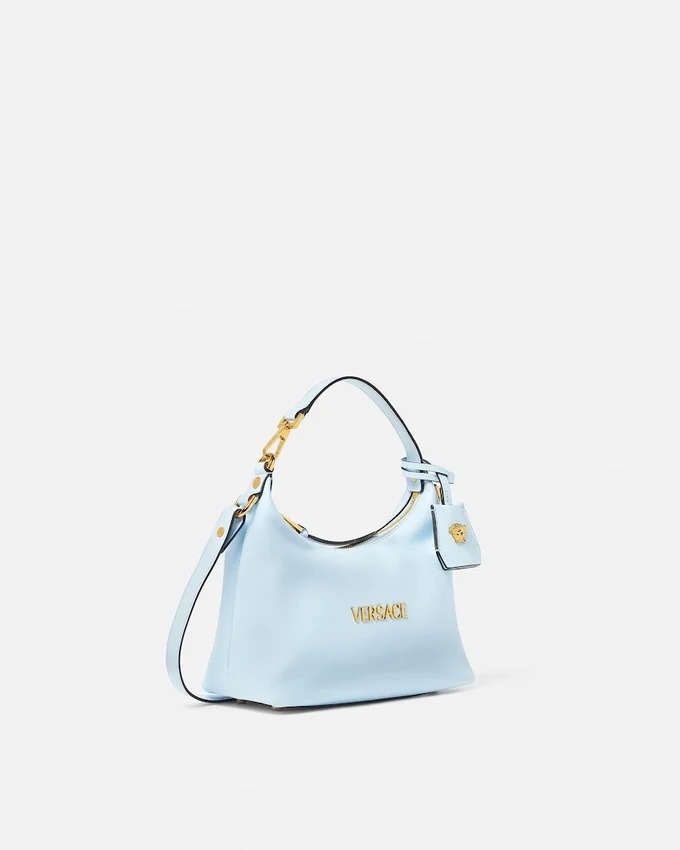Versace Tag Nappa Hobo Bag Versace Tag Nappa Hobo Bag
