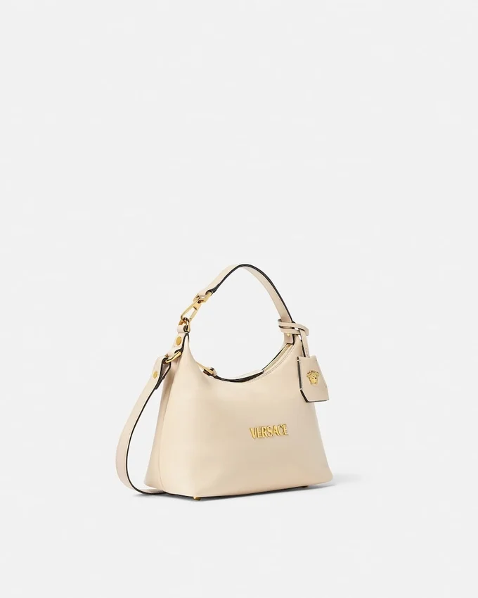 Versace Tag Nappa Hobo Bag Versace Tag Nappa Hobo Bag