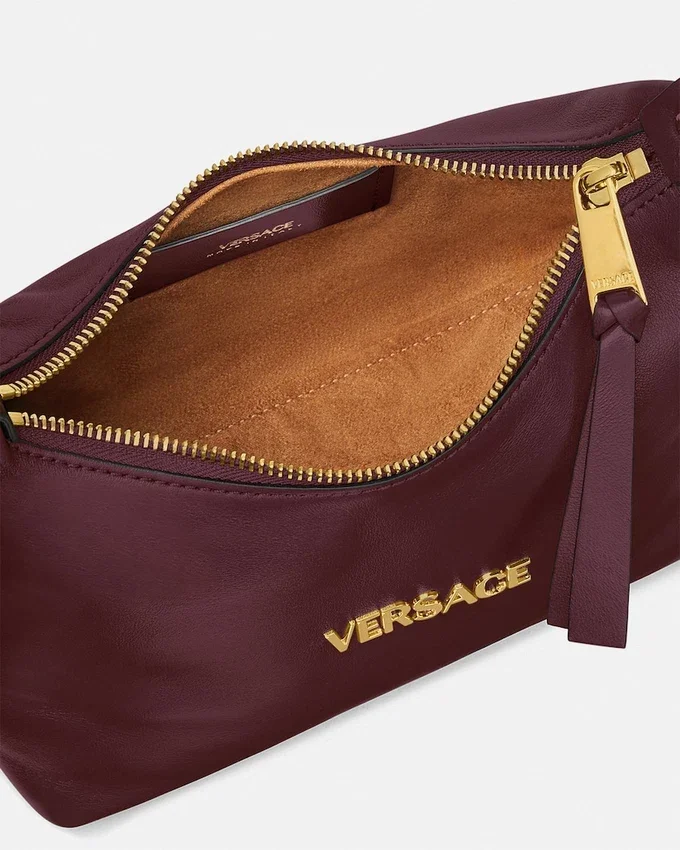 Versace Tag Nappa Hobo Bag Versace Tag Nappa Hobo Bag