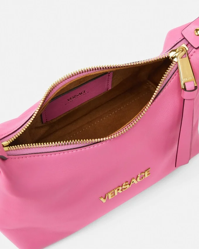 Versace Tag Nappa Hobo Bag Versace Tag Nappa Hobo Bag