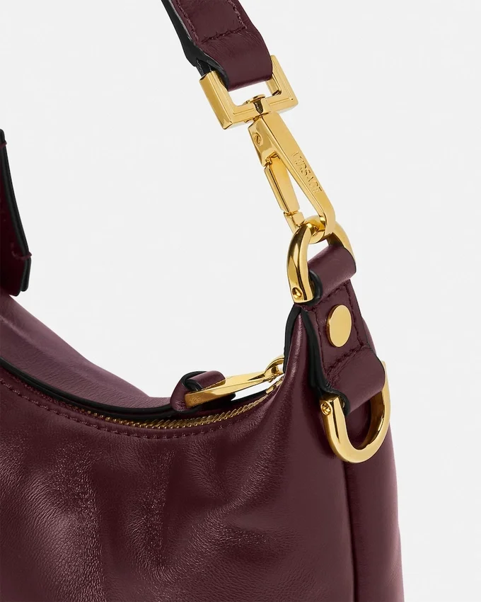 Versace Tag Nappa Hobo Bag Versace Tag Nappa Hobo Bag